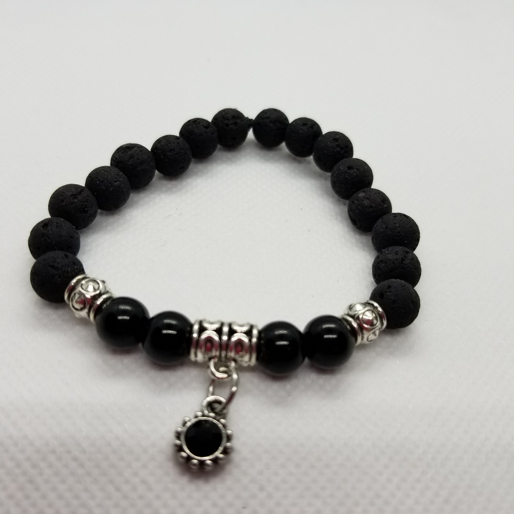 Lava stone bracelet